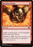 Reckless Charge (MH1-144) - Modern Horizons Foil