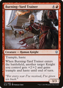 Burning-Yard Trainer (ELD-117) - Throne of Eldraine