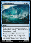 Calamitous Tide (BLB-043) - Bloomburrow Foil