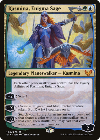 Kasmina, Enigma Sage (STX-196) - Strixhaven: School of Mages