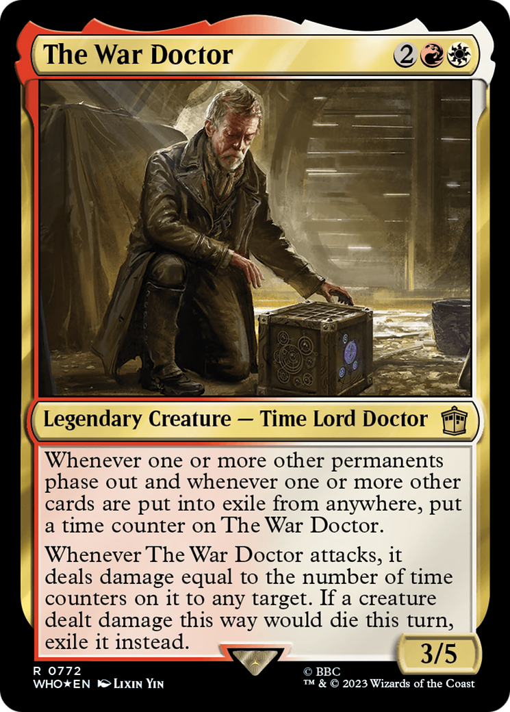 The War Doctor (WHO-772) - Doctor Who Foil