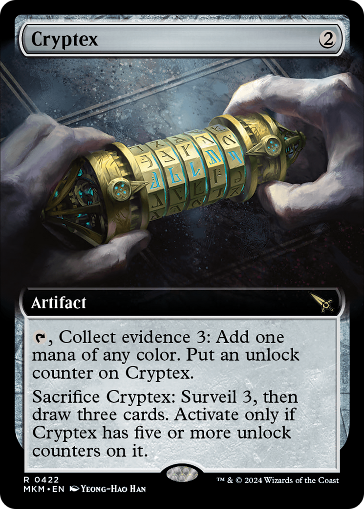 Cryptex (MKM-422) - Murders at Karlov Manor: (Extended Art) Foil