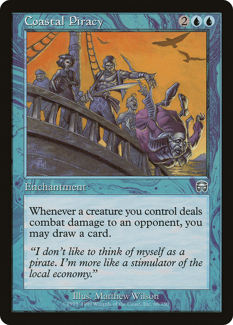 Coastal Piracy (MMQ-068) - Mercadian Masques