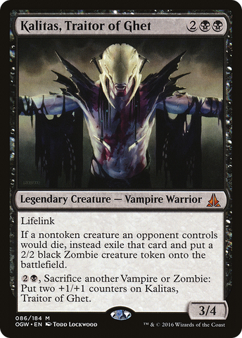 Kalitas, Traitor of Ghet (OGW-086) - Oath of the Gatewatch