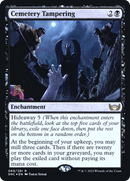 Cemetery Tampering (PRE-69S) - Streets of New Capenna Promos Foil