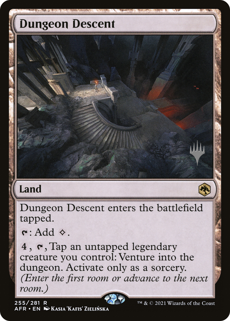 Dungeon Descent (PPAFR-255) - Adventures in the Forgotten Realms Promos