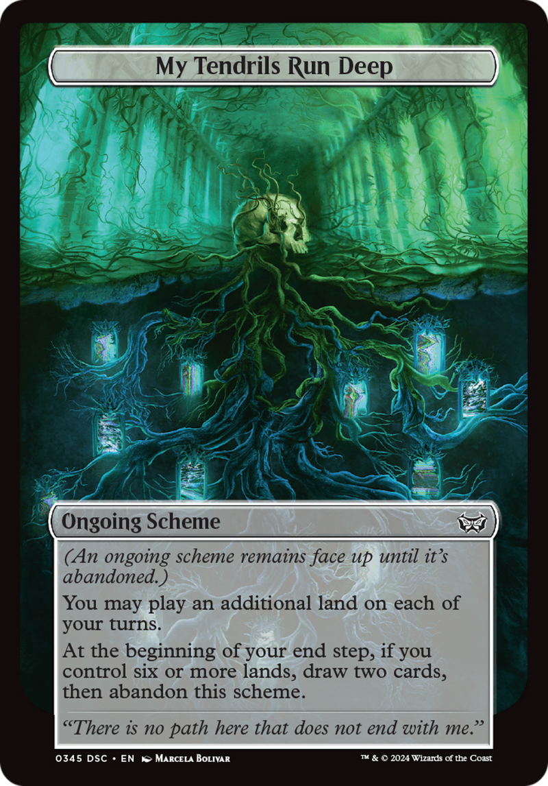 My Tendrils Run Deep (A:DSC-345) - Duskmourn: House of Horror Commander