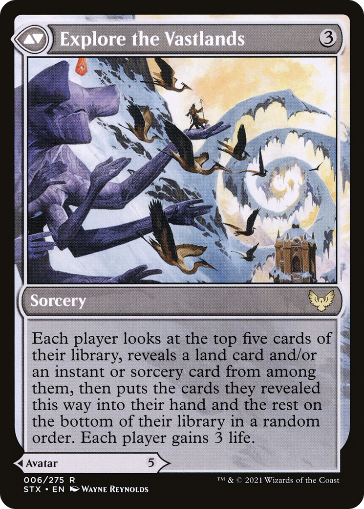 Wandering Archaic // Explore the Vastlands (STX-006) - Strixhaven: School of Mages Foil