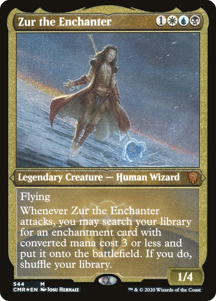 Zur the Enchanter (CMR-544) - Commander Legends Foil