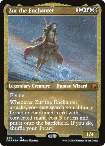 Zur the Enchanter (CMR-544) - Commander Legends Foil