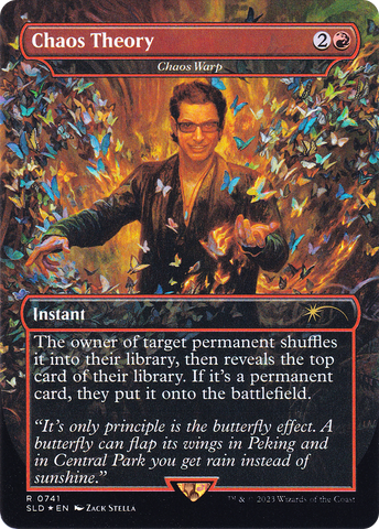 Chaos Warp (SLD-741) - Secret Lair Drop / Chaos Theory (Borderless)