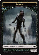 Zombie // Rhino Double-Sided Token (MH1-7 // 13) - Modern Horizons