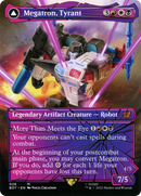 Megatron, Tyrant // Megatron, Destructive Force (BOT-026) - Transformers: (convertdfc, shatteredglass) (Borderless)
