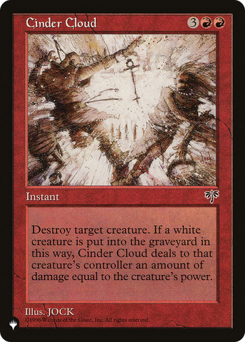 Cinder Cloud (LIST-MIR-165) - The List