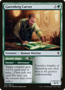 Garenbrig Carver // Shield's Might (ELD-156) - Throne of Eldraine Foil