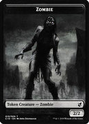 Zombie (010) // Zombie (011) Double-Sided Token (C19-10 // 11) - Commander 2019