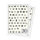 ULTRA PRO Magic: The Gathering - 30th Anniversary 105ct Apex Deck Protector sleeves