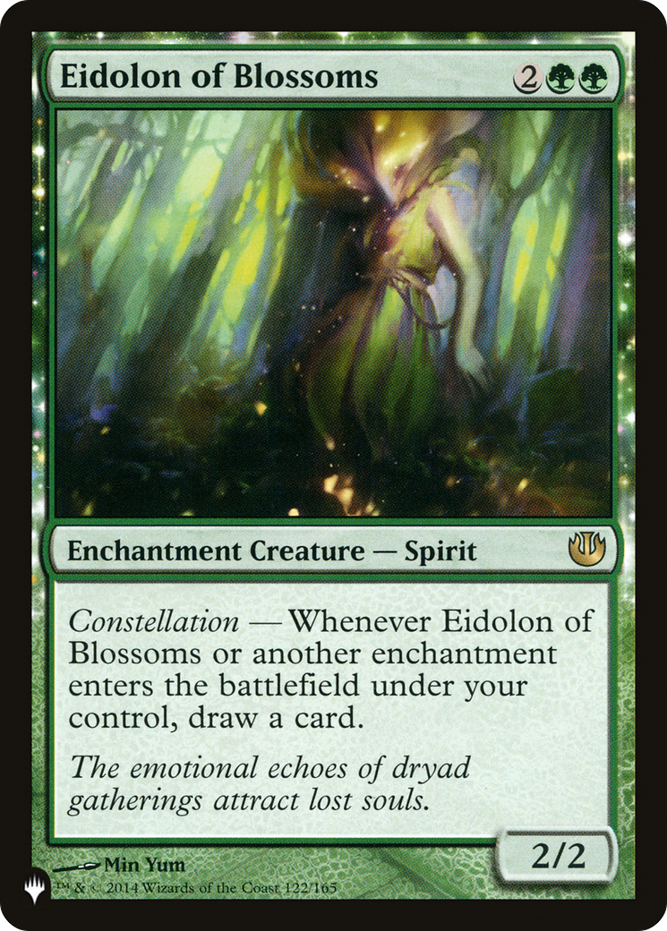 Eidolon of Blossoms (LIST-JOU-122) - The List: (enchantment)