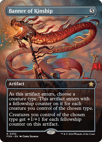 Banner of Kinship (FDN-352) - Foundations (Borderless)