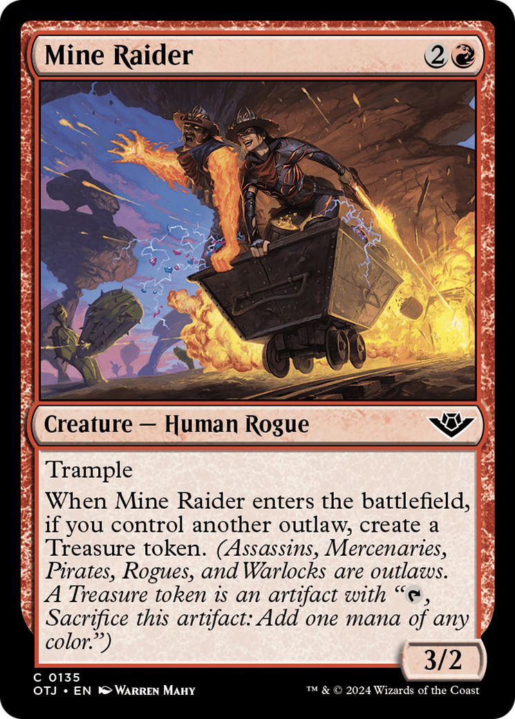 Mine Raider (OTJ-135) - Outlaws of Thunder Junction Foil