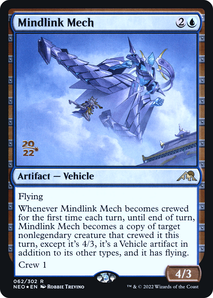 Mindlink Mech (PRE-62S) - Kamigawa: Neon Dynasty Promos Foil