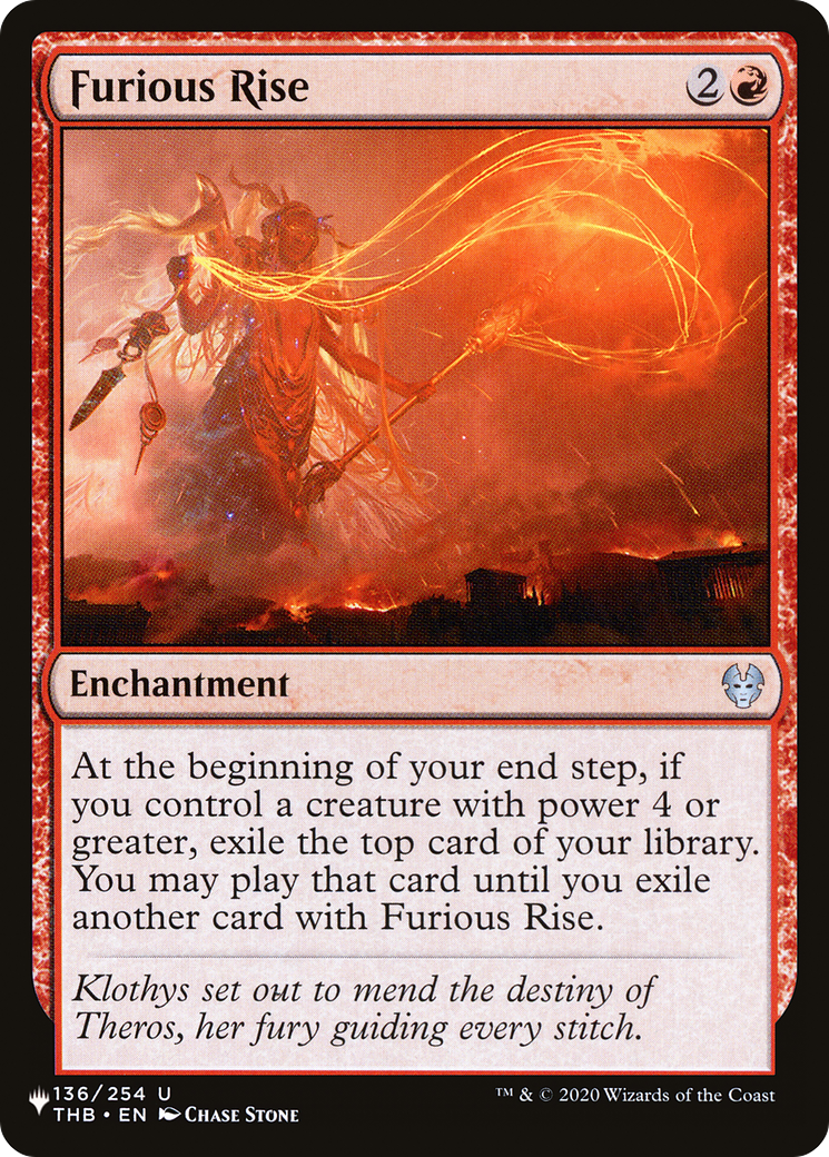 Furious Rise (LIST-THB-136) - The List