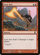 Lava Axe (10E-215) - Tenth Edition