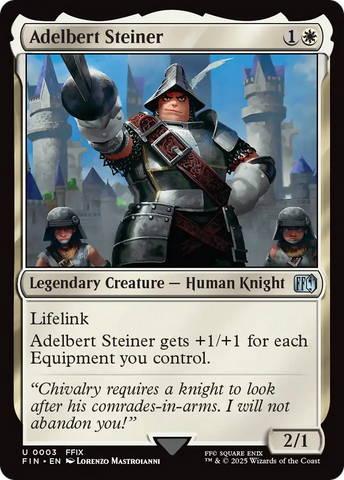 Adelbert Steiner (FIN-003) - FINAL FANTASY Foil