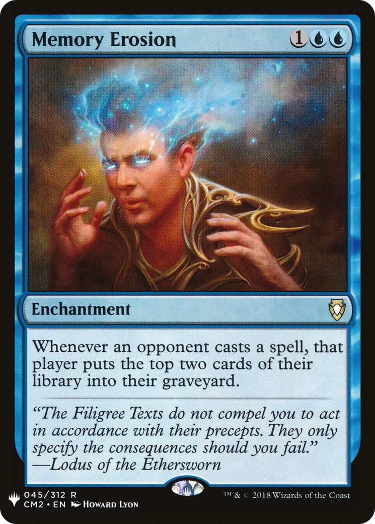Memory Erosion (LIST-CM2-45) - The List