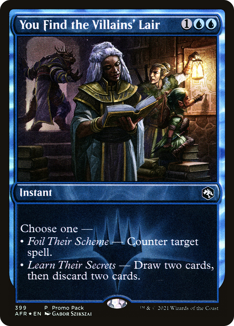 You Find the Villains' Lair (PPAFR-399) - Adventures in the Forgotten Realms Foil