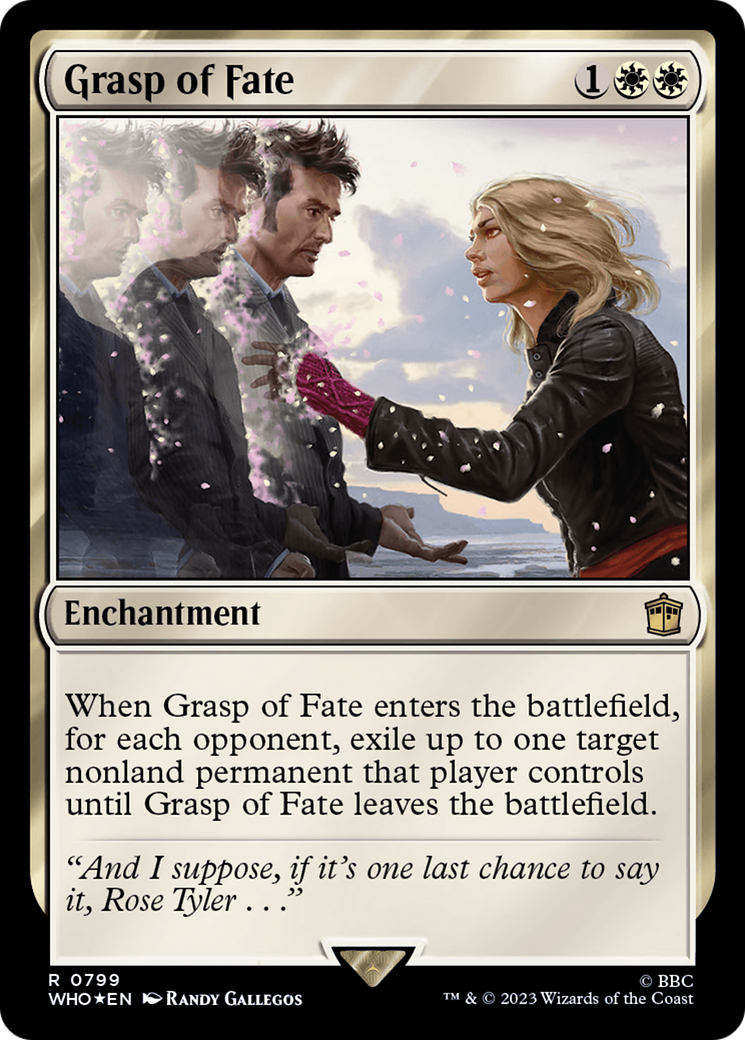 Grasp of Fate (WHO-799) - Doctor Who Foil