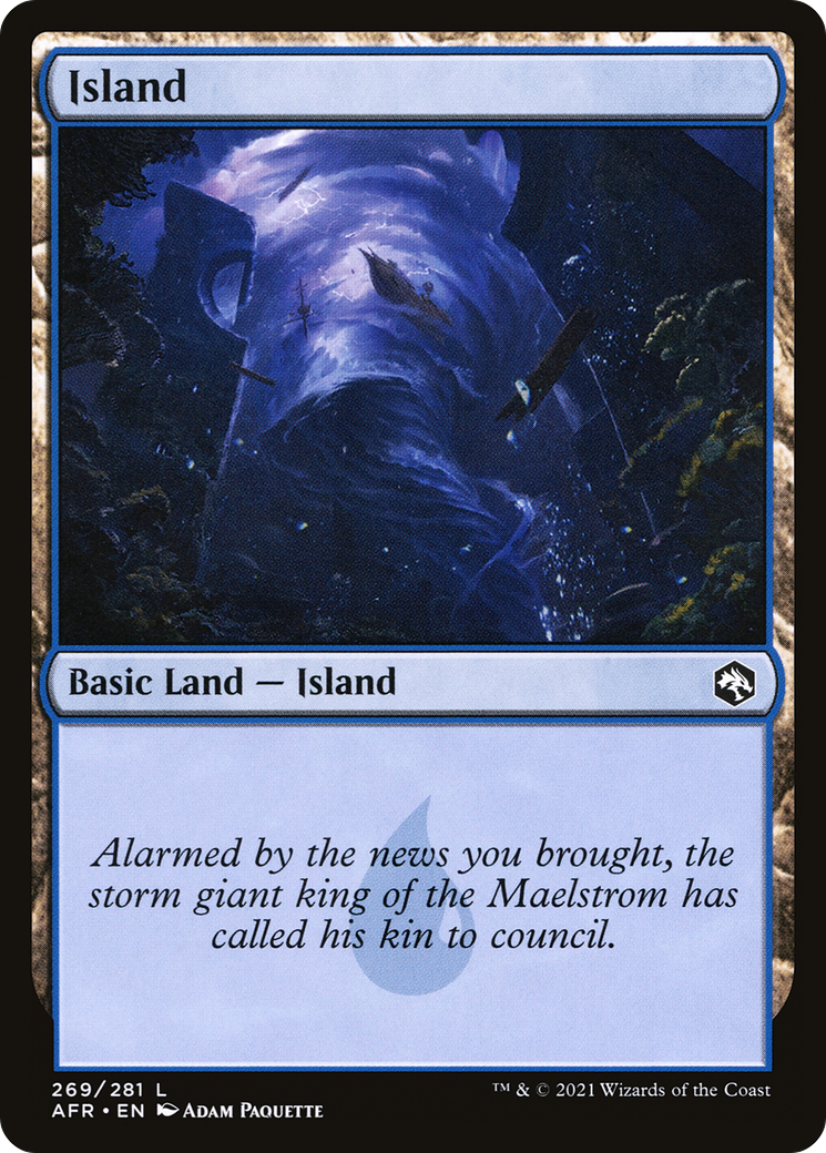 Island (AFR-269) - Adventures in the Forgotten Realms Foil