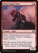 Flametongue Kavu (DMR-120) - Dominaria Remastered Foil