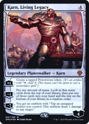 Karn, Living Legacy (PRE-01S) - Dominaria United Promos Foil