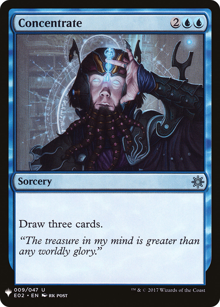 Concentrate (LIST-E02-9) - The List