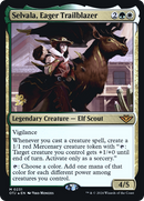 Selvala, Eager Trailblazer (PRE-231) - Outlaws of Thunder Junction Promos Foil