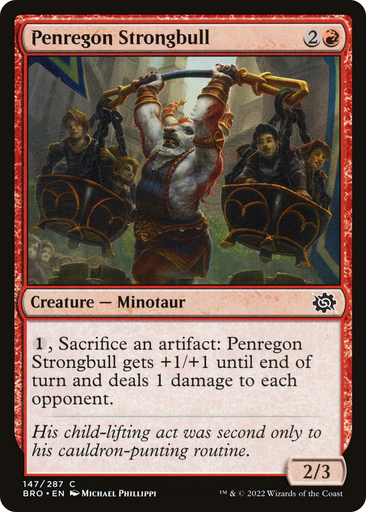 Penregon Strongbull (BRO-147) - The Brothers' War