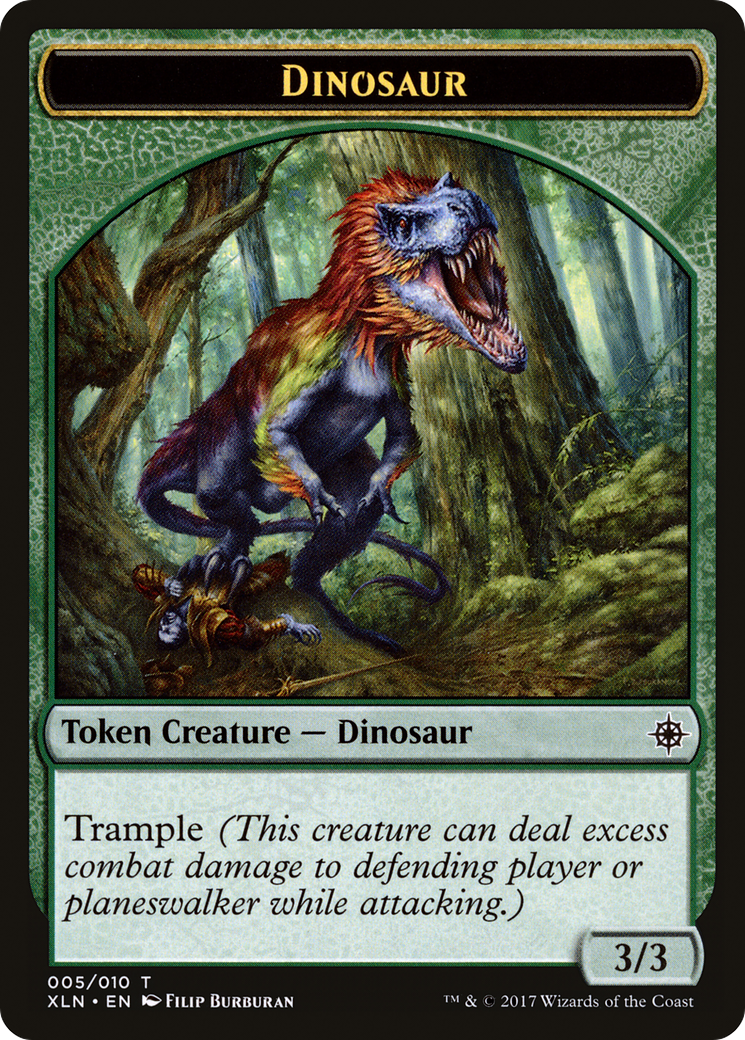 Dinosaur (XLN-005) - Ixalan Tokens