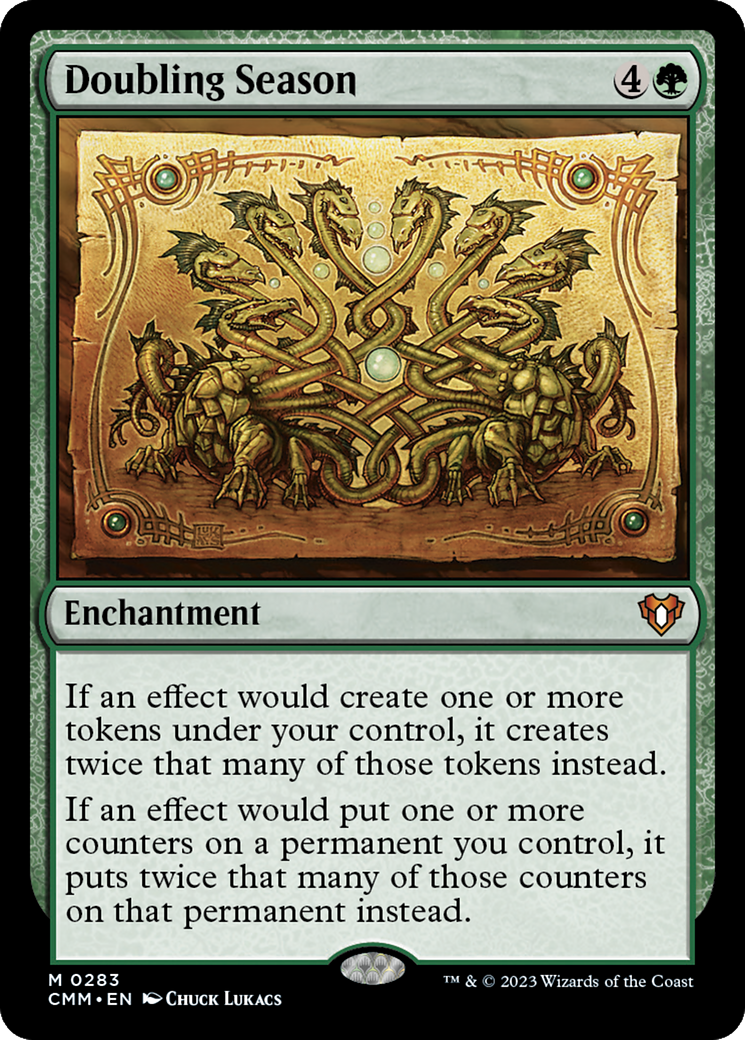 Doubling Season (CMM-283) - Commander Masters