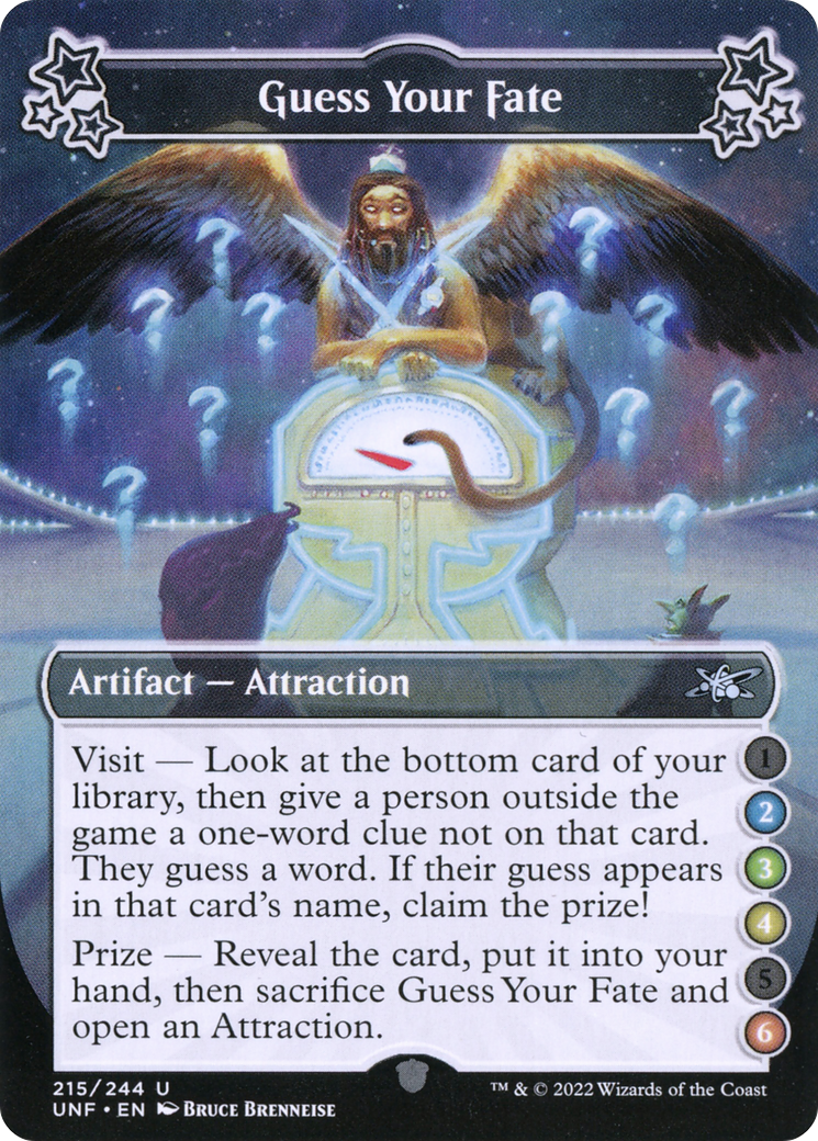 Guess Your Fate (UNF-215A) - Unfinity