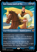 Sun Quan, Lord of Wu (CMM-498) - Commander Masters Etched Foil
