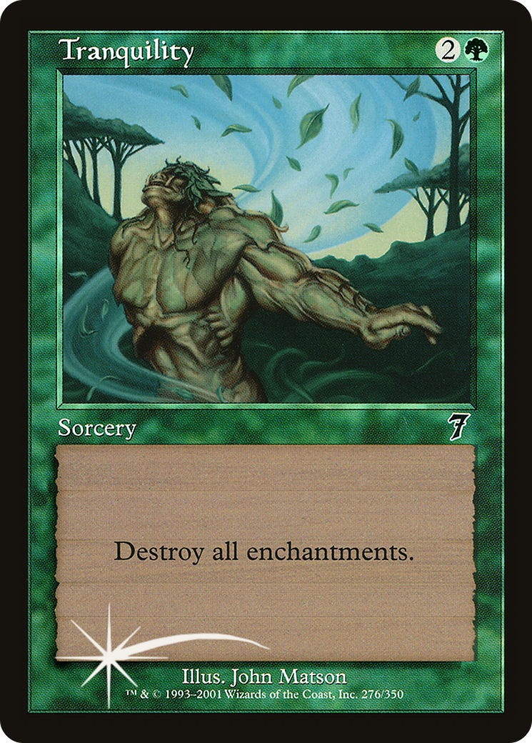 Tranquility (7ED-276★) - Seventh Edition Foil