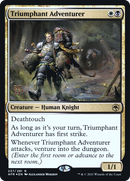 Triumphant Adventurer (PRE-237S) - Adventures in the Forgotten Realms Promos Foil