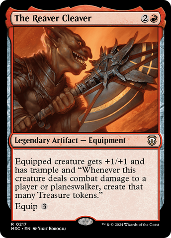 The Reaver Cleaver (M3C-217) - Modern Horizons 3 Commander Foil