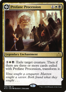 Profane Procession // Tomb of the Dusk Rose (RIX-166) - Rivals of Ixalan: (compasslanddfc) Foil