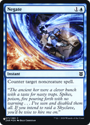 Negate (LIST-ZNR-71) - The List Foil