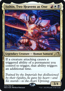 Isshin, Two Heavens as One (PRE-224S) - Kamigawa: Neon Dynasty Promos Foil