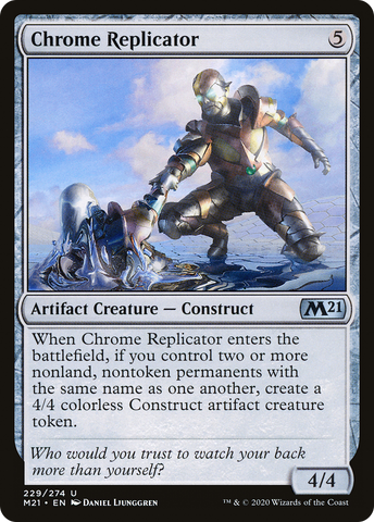 Chrome Replicator (M21-229) - Core Set 2021 Foil