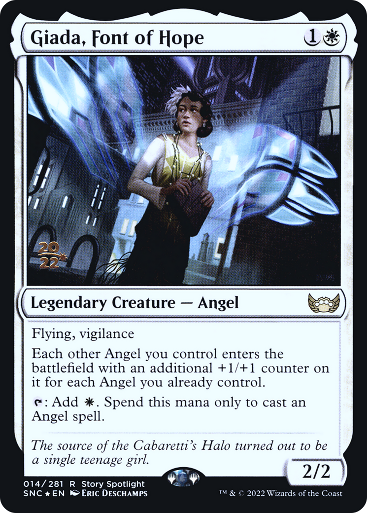 Giada, Font of Hope (PRE-14S) - Streets of New Capenna Promos Foil