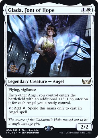 Giada, Font of Hope (PRE-14S) - Streets of New Capenna Promos Foil